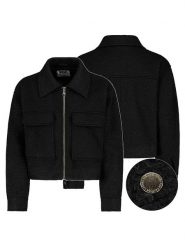 Sublevel Kurtka koszulowa w kolorze czarnym rozmiar: XL. Czarne kurtki Sublevel, xl, bez wzorów, bez kaptura. Za 130.99 zł.