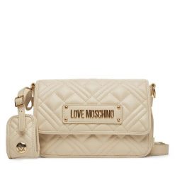 Torebka LOVE MOSCHINO. Brązowe listonoszki Love Moschino, bez wzorów, bez dodatków. Za 719.99 zł.