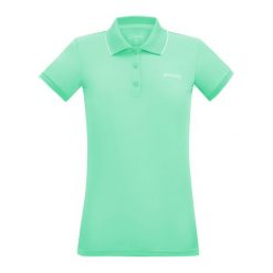 Damska Koszulka Polo Remex II. Czerwone koszulki polo Regatta, bez wzorów, z jersey, bez kołnierzyka, bez ramiączek. Za 93.99 zł.