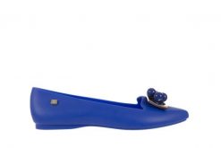 Baleriny T&G Fashion 11-091 Blue, Granat, Guma - 35-36. Niebieskie baleriny TG, bez wzorów, z gumy, bez obcasa. W wyprzedaży za 26.10 zł.