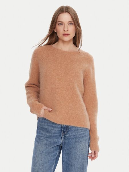 Kontatto Sweter 3M0863C Beżowy Relaxed Fit. Brązowe swetry Kontatto, m, bez wzorów, z syntetyku, bez ramiączek. Za 389.99 zł.