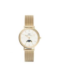 Daniel Wellington Zegarek DW00100771 Złoty. Żółte, analogowe zegarki Daniel Wellington, złote. Za 649.99 zł.