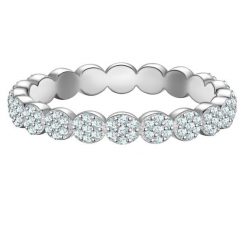 Glanzstücke München Pierscionek z Srebra Sterling w srebrze z Cyrkonia Pierścionki 1 ct Damski. Białe pierścionki Glanzstücke München, z cyrkonią, srebrne. Za 309.99 zł.