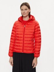 Tommy Hilfiger Kurtka przejściowa WW0WW38927 Czerwony Regular Fit. Czerwone kurtki TOMMY HILFIGER, s, bez wzorów, z syntetyku, bez kaptura. Za 479.99 zł.