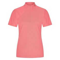 Damska koszulka do jazdy konnej HV Polo Lalu. Czerwone koszulki polo HV POLO, xl, bez wzorów, bez kołnierzyka, bez ramiączek. Za 197.50 zł.