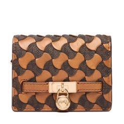 Portfel MICHAEL Michael Kors. Brązowe portfele MICHAEL Michael Kors, bez wzorów. Za 549.99 zł.