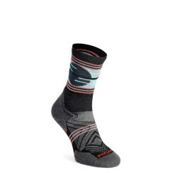 Skarpety damskie do biegania Smartwool Trail Run Targeted Cushion. Szare skarpety Smartwool, bez wzorów. Za 98.99 zł.