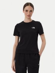 The North Face T-Shirt Evolution Simple Dome Slm NF0A8FX7 Czarny Regular Fit. Czarne t-shirty The North Face, s, bez wzorów, z bawełny, bez kołnierzyka, bez ramiączek. Za 119.99 zł.
