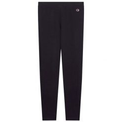 Legginsy Champion Legginsy Damskie. Czarne legginsy sportowe Champion, s, bez wzorów, z bawełny, na fitness i siłownię. Za 210.99 zł.