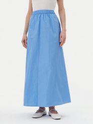 MAX&Co. Spódnica maxi Matrigna 2516101074200 Niebieski Regular Fit. Niebieskie spódnice MAX&Co., bez wzorów, z syntetyku, maxi. Za 409.99 zł.