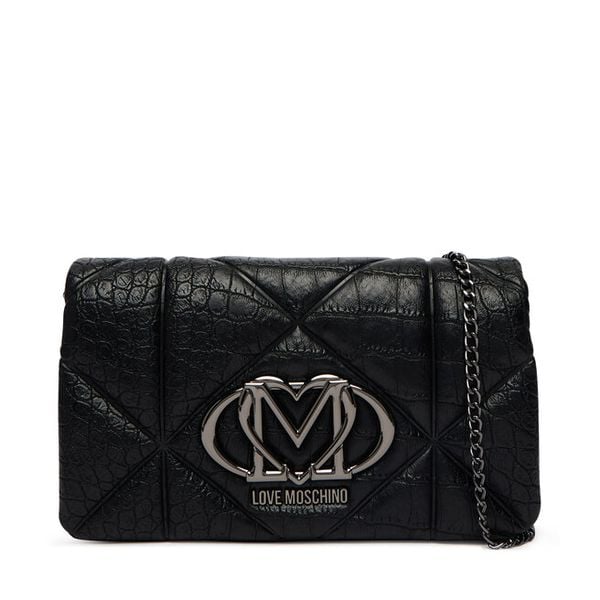 Torebka LOVE MOSCHINO. Czarne torebki klasyczne Love Moschino, bez wzorów, bez dodatków. Za 789.99 zł.