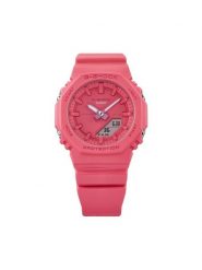 G-Shock Zegarek GMA-P2100-4AER Czerwony. Czerwone, analogowe zegarki G-Shock. Za 399.99 zł.