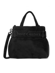 Juicy Couture Torebka BIJXT3090W5S Czarny. Czarne torebki klasyczne Juicy Couture, bez wzorów, z materiału, bez dodatków. Za 349.99 zł.
