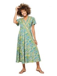 Ipanima Sukienka w kolorze zielonym rozmiar: 34-40. Zielone sukienki Ipanima, na co dzień, bez wzorów, bez kołnierzyka, bez ramiączek, midi, proste. Za 78.99 zł.