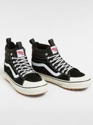 Vans Skórzane sneakersy w kolorze czarnym rozmiar: 36,5. Czarne trampki Vans, bez wzorów, z materiału, za kostkę, bez zapięcia. Za 304.99 zł.