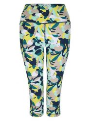 Dare 2b Legginsy sportowe "Influential" w kolorze turkusowo-zielonym rozmiar: 44. Zielone legginsy Dare 2b, bez wzorów, z materiału, outdoorowe. Za 65.85 zł.