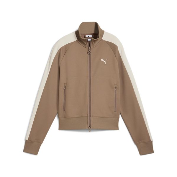 Puma Bluza T7 Always On Short 62979693. Brązowe bluzy Puma, xs, bez wzorów, bez kaptura. Za 213.99 zł.