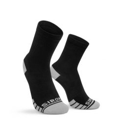Skarpetki rowerowe Gravel unisex SIROKO GS1. Czarne skarpety SIROKO, bez wzorów, z tkaniny. W wyprzedaży za 61.95 zł.