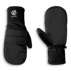 Rękawice unisex narciarskie Freeride Mittens wodoodporne Dare 2b. Czarne rękawiczki Dare 2b, bez wzorów, sportowe. Za 249.99 zł.