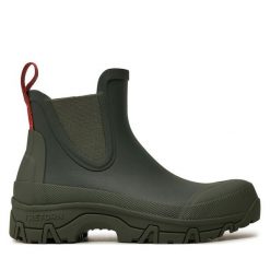 Kalosze Tretorn. Zielone kalosze Tretorn, bez wzorów. Za 319.99 zł.