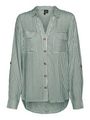 Vero Moda Koszula w kolorze zielonym rozmiar: XL. Zielone koszule Vero Moda, s, bez wzorów, z wiskozy, klasyczne, bez kołnierzyka, bez ramiączek. Za 77.45 zł.