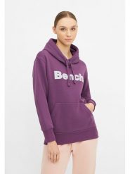 Bench Bluza "Tealy" w kolorze fioletowym rozmiar: 36. Różowe bluzy sportowe Bench, bez wzorów, z kapturem. Za 105.88 zł.