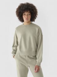 4F Bluza w kolorze zielonym rozmiar: L. Zielone bluzy 4f, l, bez wzorów, bez kaptura. Za 66.00 zł.
