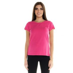Damski t-shirt basic Leone z krótkim rękawem. Czerwone t-shirty LEONE 1947 APPAREL, l, bez wzorów, z tkaniny, bez kołnierzyka, bez ramiączek. W wyprzedaży za 77.40 zł.