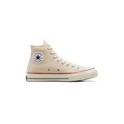 Buty Converse Chuck 70 Vintage Canvas High Beżowy. Białe trampki Converse, bez wzorów, z tkaniny, bez zapięcia. Za 401.85 zł.