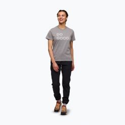 Koszulka damska Cotopaxi Do Good. Szare bluzki Cotopaxi, bez wzorów, bez ramiączek. Za 179.99 zł.