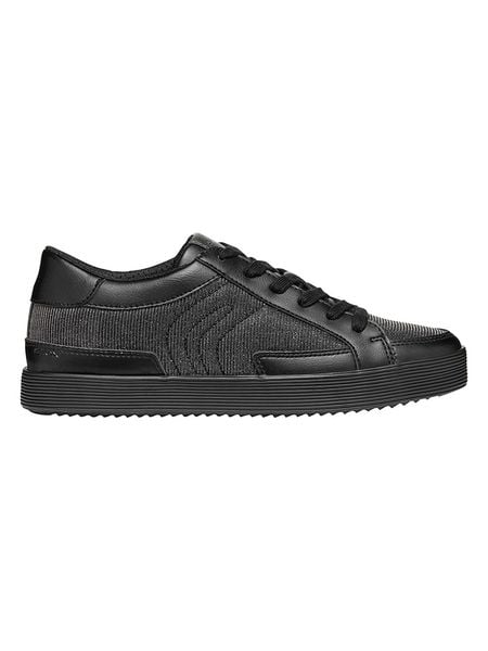 Geox Sneakersy "Blomiee" w kolorze czarnym rozmiar: 37. Czarne trampki Geox, bez wzorów, bez zapięcia. Za 209.95 zł.