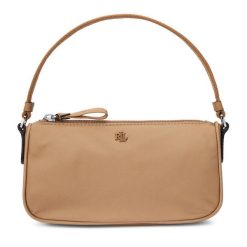 Torebka LAUREN RALPH LAUREN. Brązowe torebki klasyczne Lauren Ralph Lauren, bez wzorów, bez dodatków. Za 449.99 zł.