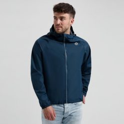 Kurtka przeciwdeszczowa Rogelli Commuter Core. Niebieskie kurtki sportowe Rogelli, m, bez wzorów, bez kaptura, rowerowe. Za 240.00 zł.