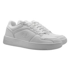 Damskie Skórzane Niskie Buty Sportowe. Białe trekkingi Champion, z gumy, trekkingowe. Za 282.99 zł.