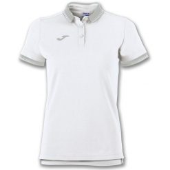 Koszulka polo do tenisa damska Joma Bali II. Białe koszulki polo Joma, xl, bez wzorów, bez kołnierzyka, bez ramiączek. W wyprzedaży za 123.00 zł.