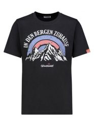 Sublevel Koszulka w kolorze antracytowym rozmiar: S. Czarne bluzki Sublevel, s, bez wzorów, bez kołnierzyka, bez ramiączek. Za 43.99 zł.