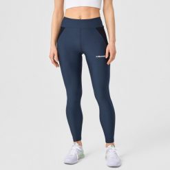 Damskie legginsy Head Tech. Niebieskie legginsy Head, xs, bez wzorów, z elastanu. W wyprzedaży za 306.00 zł.