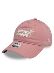New Era Czapka z daszkiem Phrase 9Twenty 60595357 Różowy. Czerwone czapki New Era, bez wzorów, z bawełny. Za 89.99 zł.