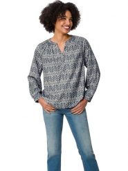 Heine Bluzka w kolorze szarym rozmiar: 50. Szare bluzki Heine, bez wzorów, bez kołnierzyka, bez ramiączek. Za 78.99 zł.