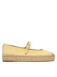 LAUREN RALPH LAUREN Espadryle 802P06401005 Żółty. Żółte espadryle Lauren Ralph Lauren, bez wzorów, ze skóry, bez obcasa, bez zapięcia. Za 689.99 zł.