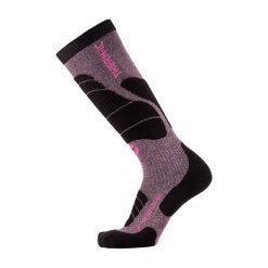 Skarpety narciarskie kobieta Therm-ic Ski Merino Reflector Women wysokosc kolano. Czerwone rękawiczki THERM-IC, bez wzorów, z elastanu, sportowe. Za 199.00 zł.
