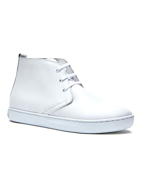 Comfortfusse Skórzane trzewiki w kolorze białym rozmiar: 41. Białe półbuty sznurowane Comfortfüße, bez wzorów, ze skóry, eleganckie, bez obcasa, bez zapięcia. Za 287.16 zł.