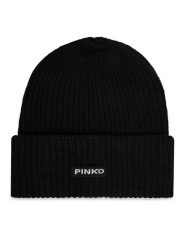 PINKO Czapka Bosnia 105993 A2Z4 Czarny. Czarne czapki Pinko, bez wzorów, z materiału. Za 389.99 zł.
