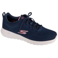 Buty sportowe Sneakersy damskie, Go Walk Joy - Violet. Niebieskie obuwie sportowe Skechers, bez zapięcia, trekkingowe. Za 239.99 zł.
