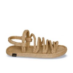 Sandały damskie HAVANA. Brązowe sandały Aulp, bez wzorów, sportowe, bez obcasa, bez zapięcia. Za 329.99 zł.