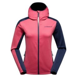 Bluza damska z kapturem La Sportiva Chill. Czerwone bluzy La Sportiva, xs, bez wzorów, z materiału, z kapturem. Za 508.70 zł.