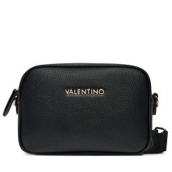Torebka Valentino. Czarne listonoszki Valentino, bez wzorów, bez dodatków. Za 249.99 zł.