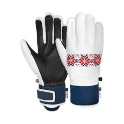 Rękawice narciarskie Reusch Charlize R-Tex® XT. Białe rękawiczki REUSCH, bez wzorów, sportowe. Za 605.00 zł.