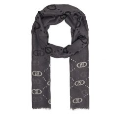 Szal Liu Jo. Czarne szaliki Liu Jo, bez wzorów. Za 179.99 zł.
