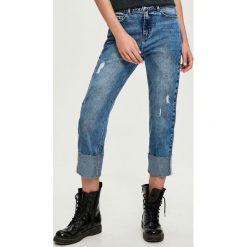 Jeansy relaxed fit - Niebieski. Niebieskie jeansy Sinsay, bez wzorów. Za 89.99 zł.